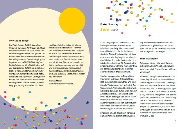 Unsere Confettis fliegen hoch …