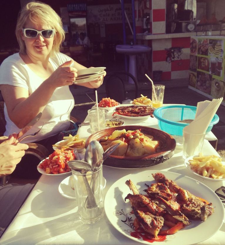 Drei auf gemeinsamer Fahrt