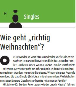 Wie geht „richtig Weihnachten“?