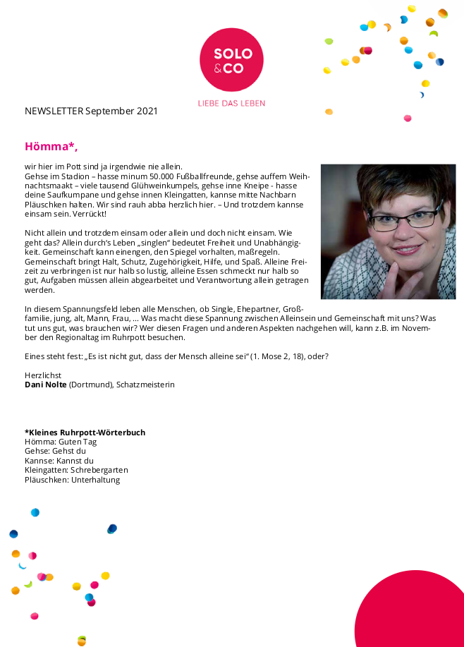 Newsletter September 2021