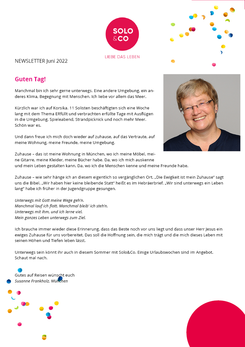Newsletter Juni 2022