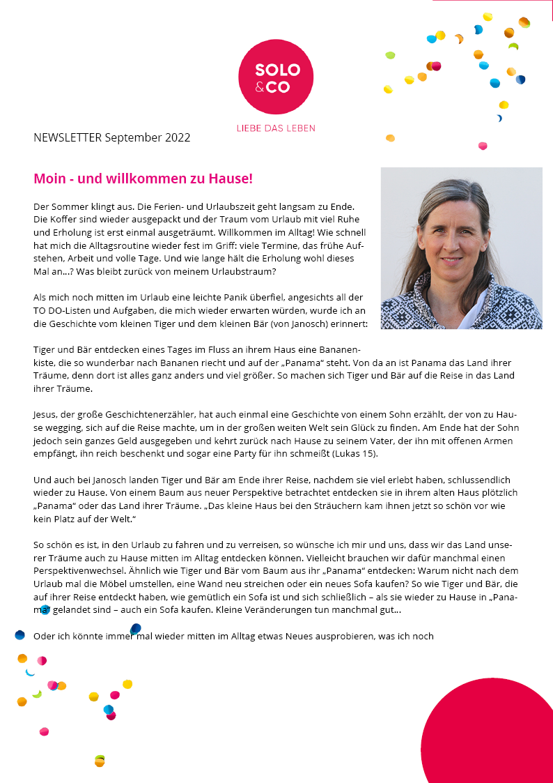 Newsletter September 2022