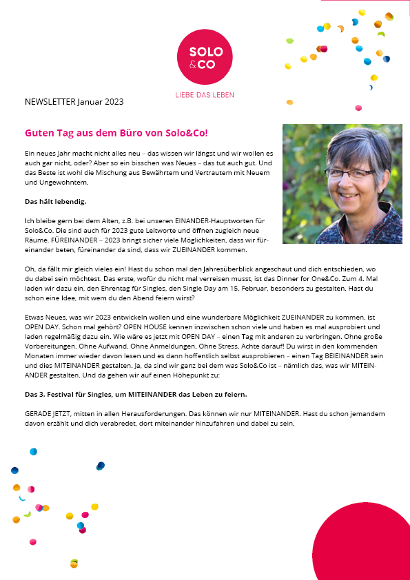 Newsletter Januar 2023