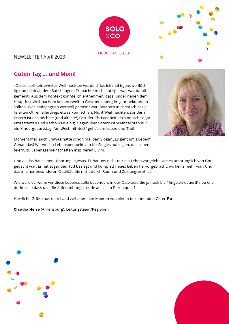 Newsletter April 2023