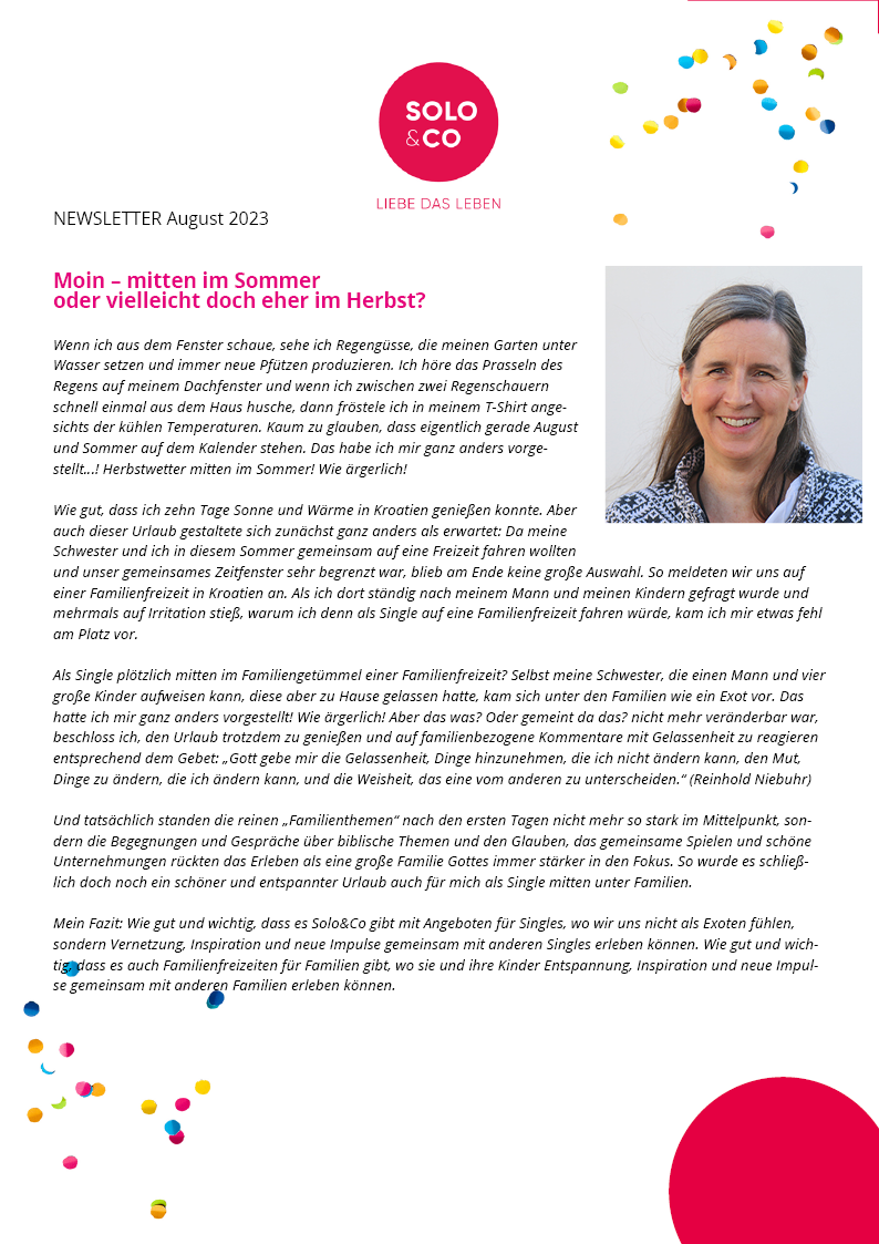 Newsletter August 2023