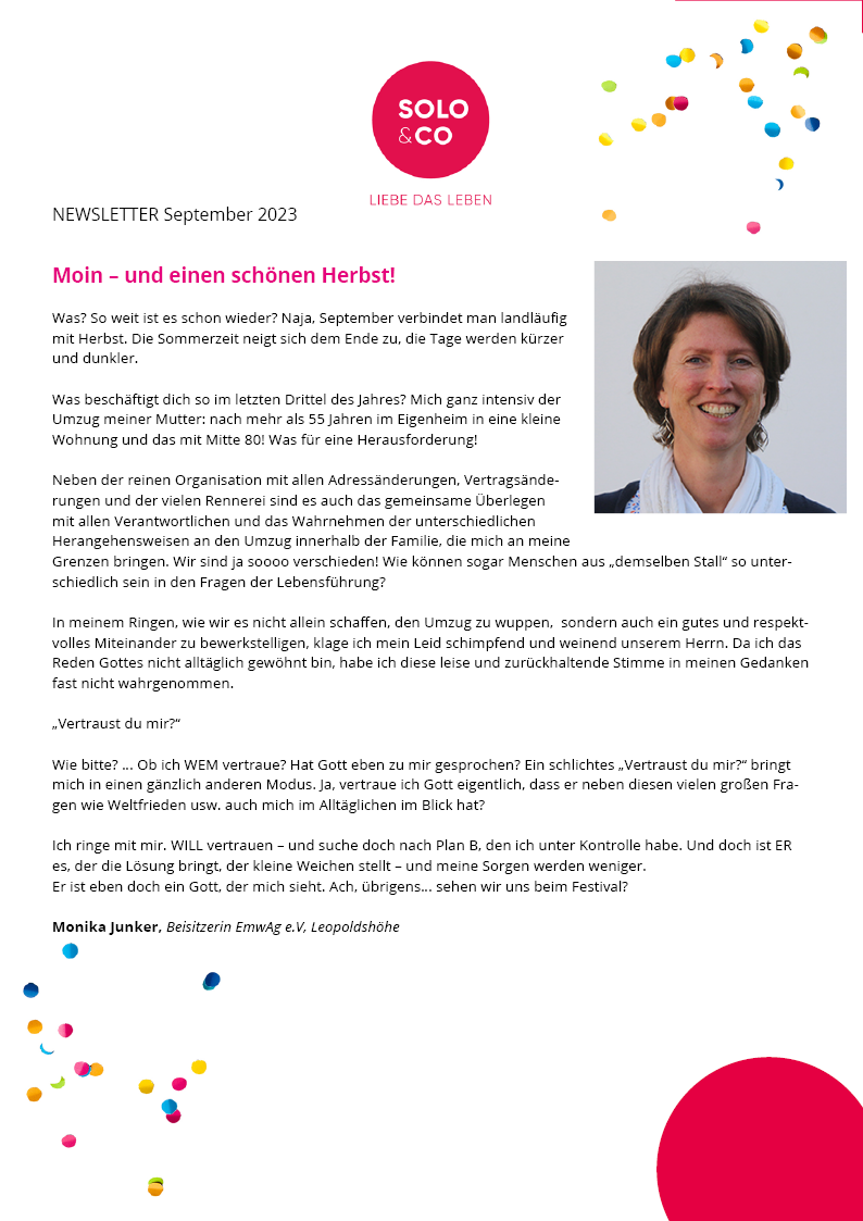 Newsletter September 2023