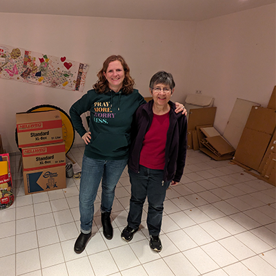 Umzug – zurück im Wohnzimmer