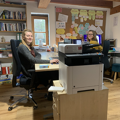 Geschäftsstelle oft on Tour