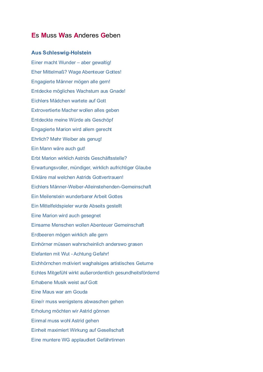 15 Jahre EmwAg e.V. gehen zu Ende