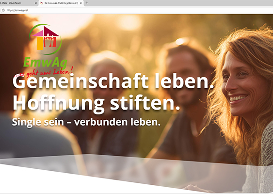 Neue Landing Page für EmwAg