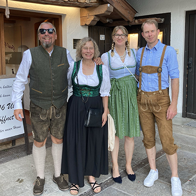 Gemeinschaft im Urlaub üben