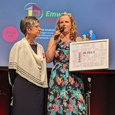 15 Jahre EmwAg - Verabschiedung Astrid Eichler 15 Jahre EmwAg - Verabschiedung Astrid Eichler